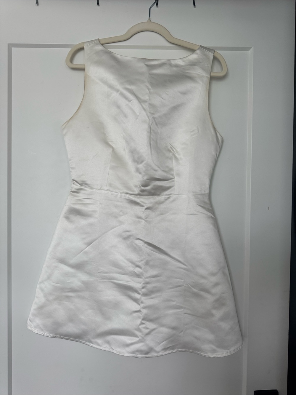 Reformation White Zenni Dress